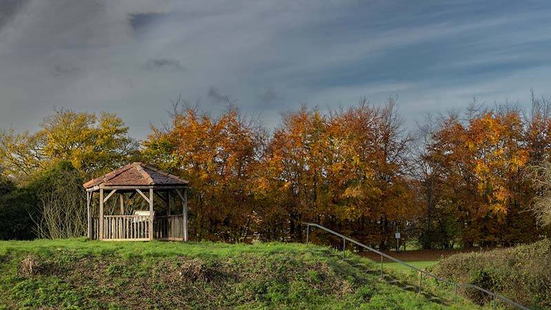 Garden viewpoint.