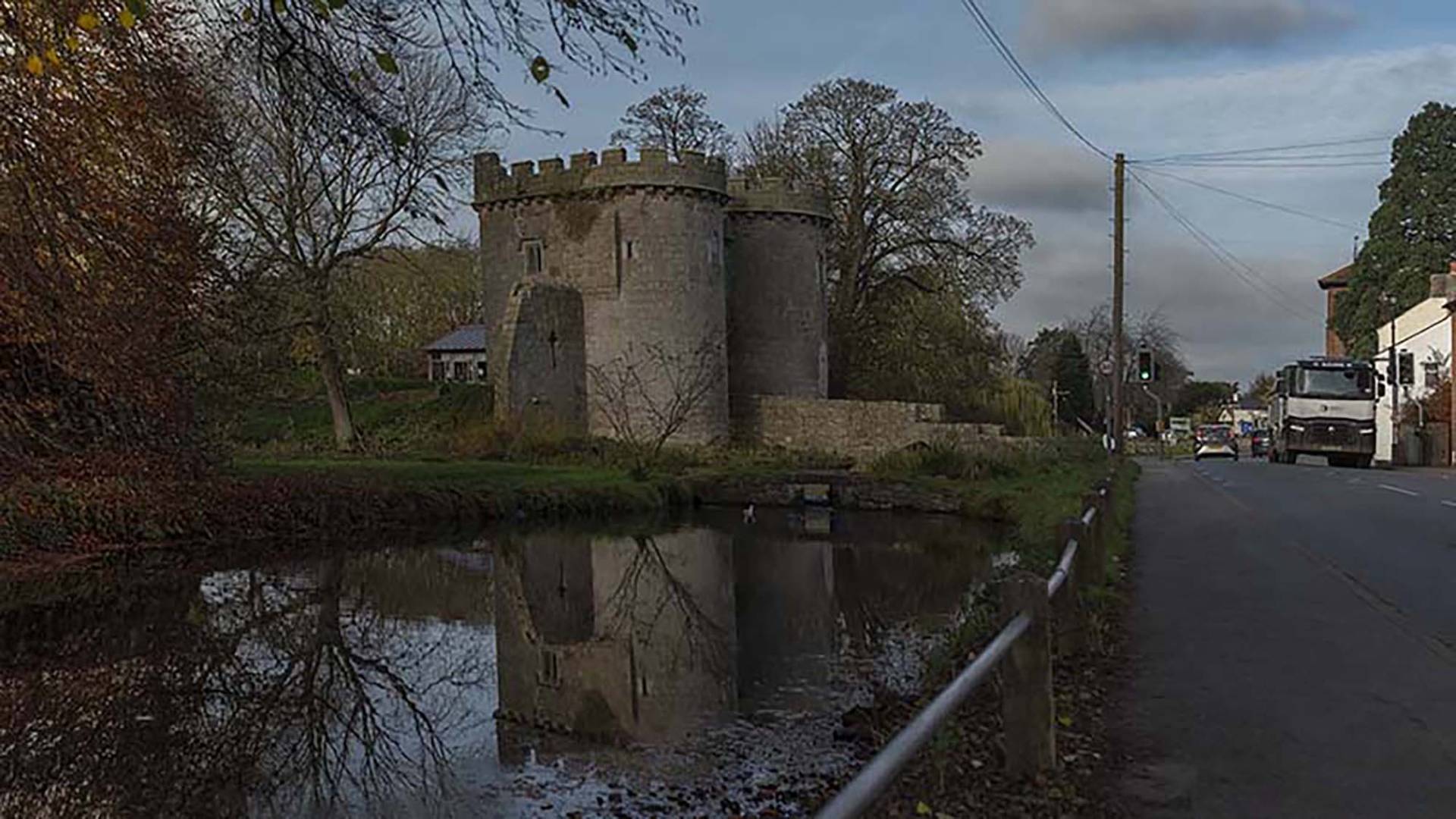 Castle gatehouse